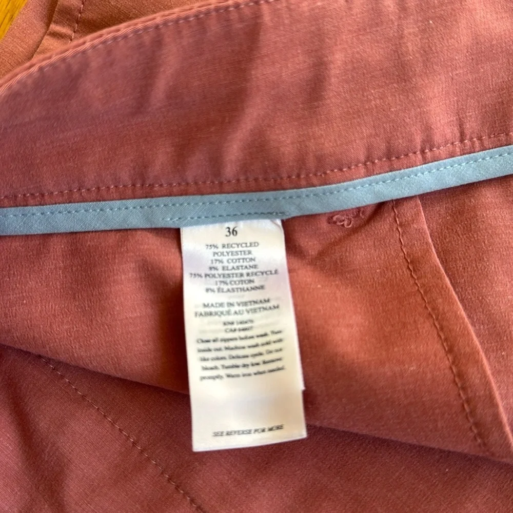 Faherty All Day Shorts. 36” waist 9” inseam Red Belt loops